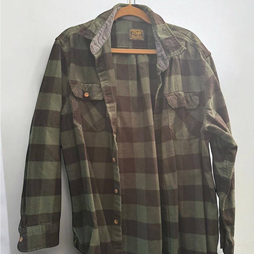 Green and Black Flannel
